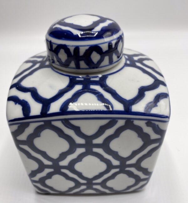 Burton Jar White 14cmH - Image 3